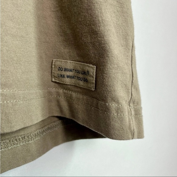 Life is Good Men Sz L Brown T Shirt The Goodfather Fathers Day Dad Gift EUC - Picture 4 of 9